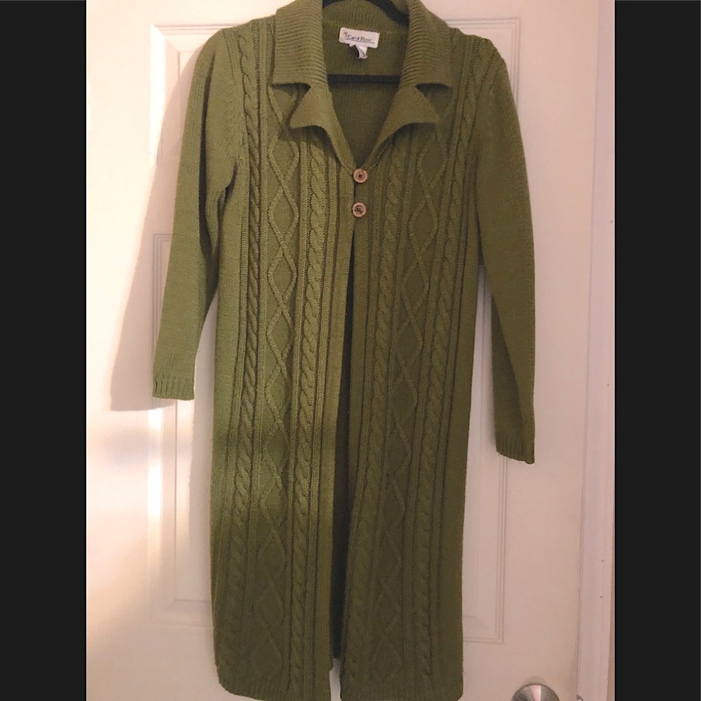 Long Cardigan Sweater